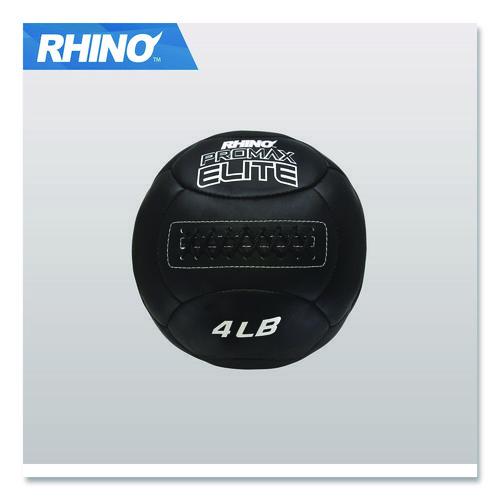 Picture of Rhino Promax Elite Medicine Ball, 4 lb, Black