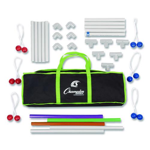 Picture of Pro Ladder Golf Game Set, (2) 22" x 37.5" Ladders/Six Bolas/Carry Bag