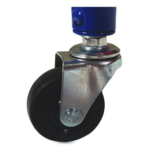 Picture of Heavy-Duty Deluxe Ball Cart, Metal, 132 lb Capacity, 17.5 x 59 x 35.75, Blue