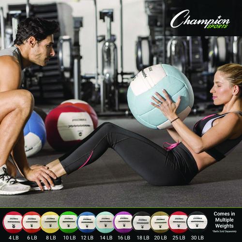 Picture of Rhino Promax Medicine Ball, 30 lb, Black