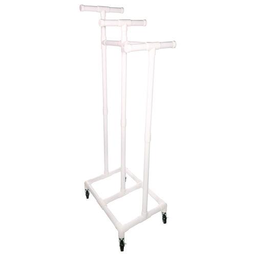 Picture of Jump Rope and Hoop Cart, Plastic, 19 x 28 x 69, White