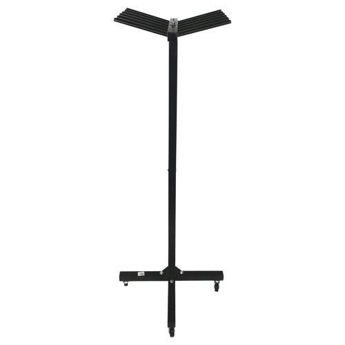 Picture of Portable Jump Rope Metal Rack, 23" x 23" x 65", Black