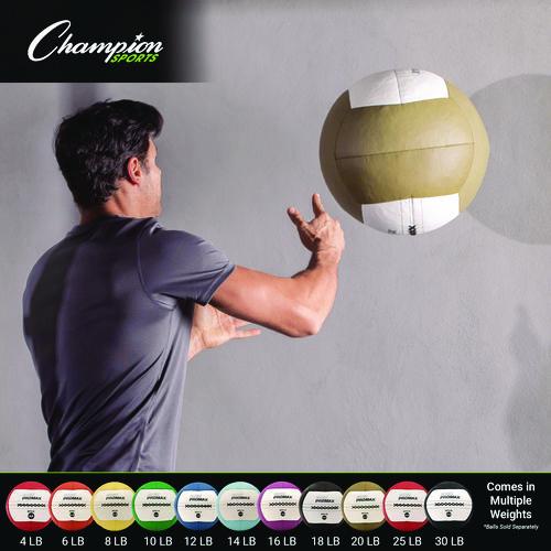 Picture of Rhino Promax Medicine Ball, 4 lb, Red