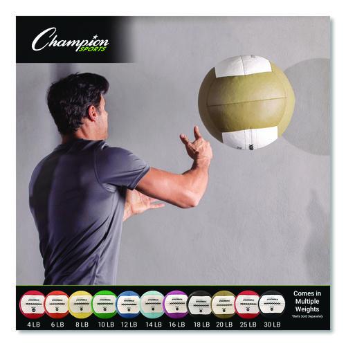Picture of Rhino Promax Medicine Ball, 8 lb, Yellow