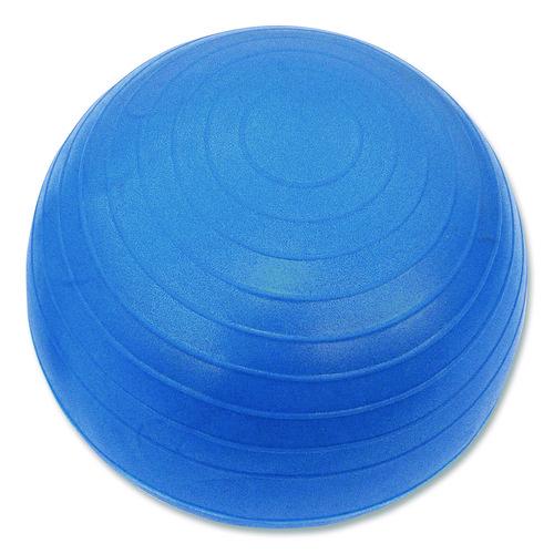 Picture of Kid's Ball Chair, Supports Up to 264 lb, 12.5" Seat Height, Blue Seat, Silver Base