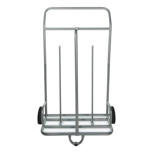 Picture of Scooter Storage Cart, Metal, 132 lb Capacity, 16 x 32 x 48, Silver
