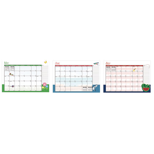 Picture of Seasonal Monthly Planner, Illustrated Seasons Artwork, 10 x 7, Light Blue Cover, 12-Month (Jan to Dec): 2025