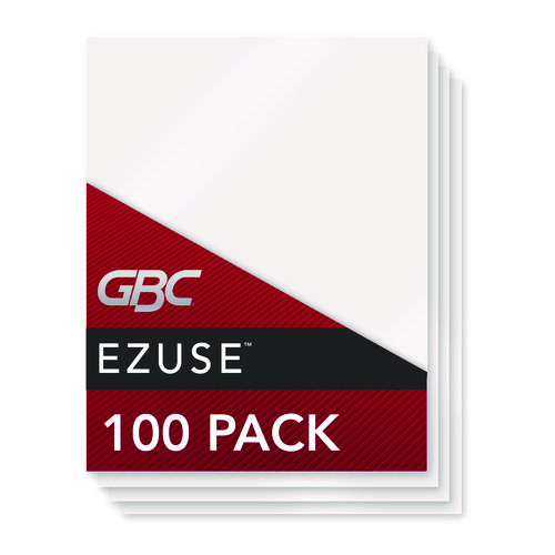 Picture of EZUse Thermal Laminating Pouches, 5 mil, 9" x 11.5", Gloss Clear, 100/Box