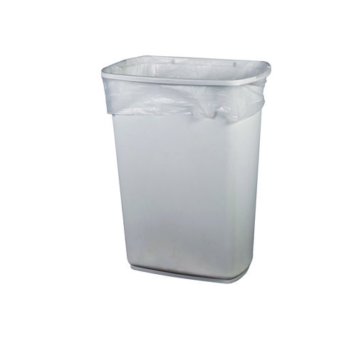 Picture of Linear Low-Density Can Liners, 16 gal, 0.5 mil, 24" x 32", Clear, 500/Carton