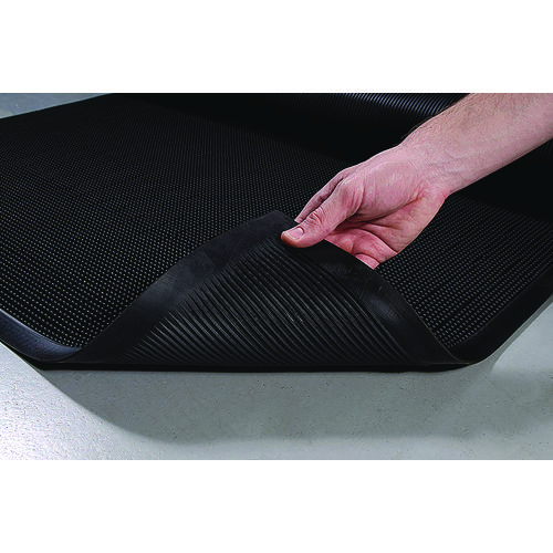 Picture of Mat-A-Dor Entrance/Antifatigue Mat, Rubber, 36 x 72, Black