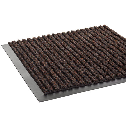 Picture of Needle Rib Wipe and Scrape Mat, Polypropylene, 36 x 60, Brown