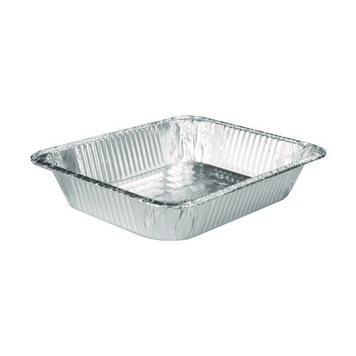 Picture of Aluminum Steam Table Pans, Half-Size Deep, 2.56" Deep, 10.38 x 12.75, 100/Carton