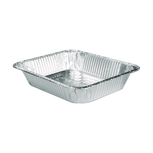 Picture of Aluminum Steam Table Pans, Half-Size Deep, 2.56" Deep, 10.38 x 12.75, 100/Carton