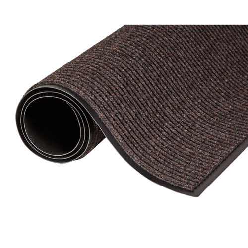 Picture of Needle Rib Wipe and Scrape Mat, Polypropylene, 36 x 120, Brown