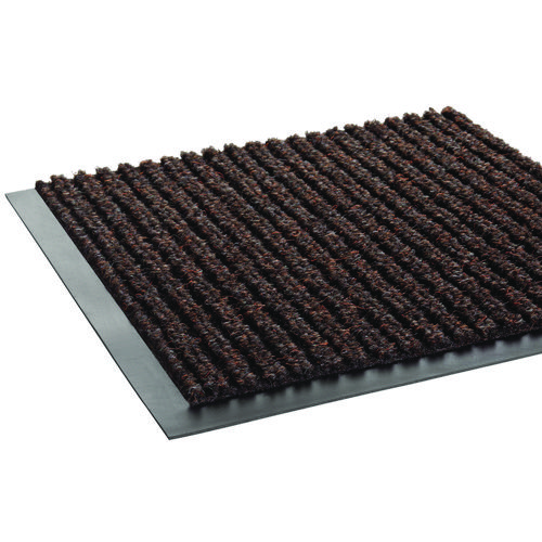 Picture of Needle Rib Wipe and Scrape Mat, Polypropylene, 36 x 120, Brown