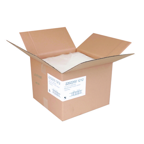 Picture of Grease-Resistant Food Wrap, 12" x, 12", White, 5,000/Carton