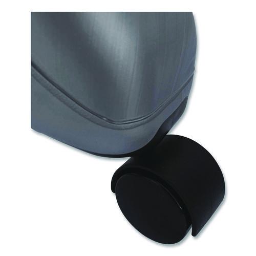 Picture of Kid's Ball Chair, Supports Up to 264 lb, 12.5" Seat Height, Blue Seat, Silver Base