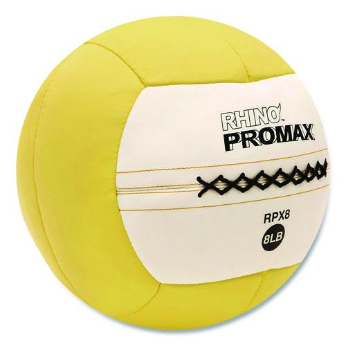 Picture of Rhino Promax Medicine Ball, 8 lb, Yellow