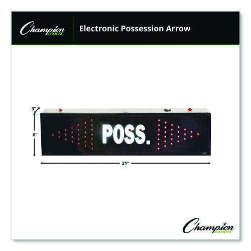 Picture of Electronic Possession Arrow, 21" x 3" x 6", Black Face, Red Graphics