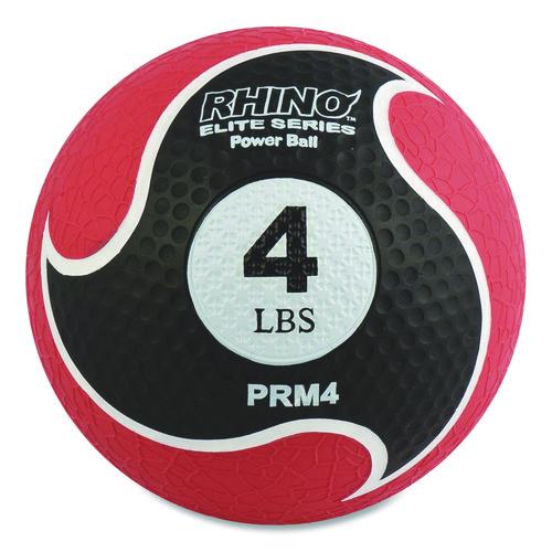 Picture of Rhino Elite Medicine Ball, 4 lb, Red