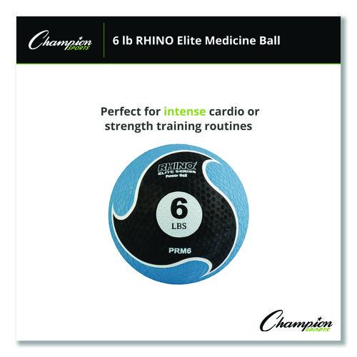 Picture of Rhino Elite Medicine Ball, 6 lb, Blue