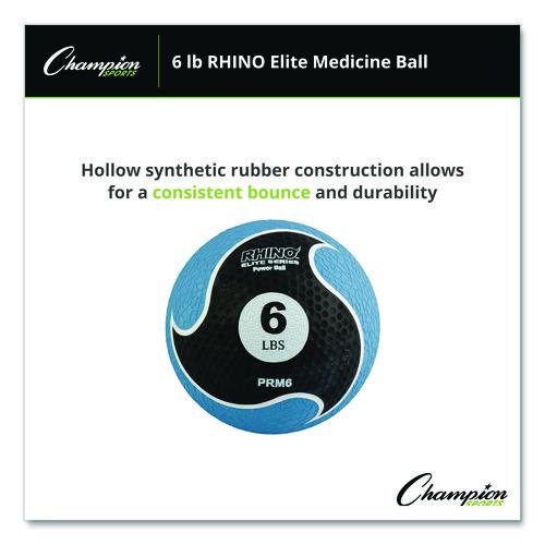 Picture of Rhino Elite Medicine Ball, 6 lb, Blue