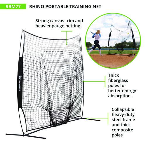 Picture of Rhino Portable Training Net, 7 ft x 7 ft