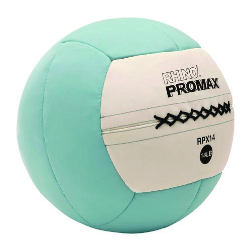 Picture of Rhino Promax Medicine Ball, 14 lb, Light Blue