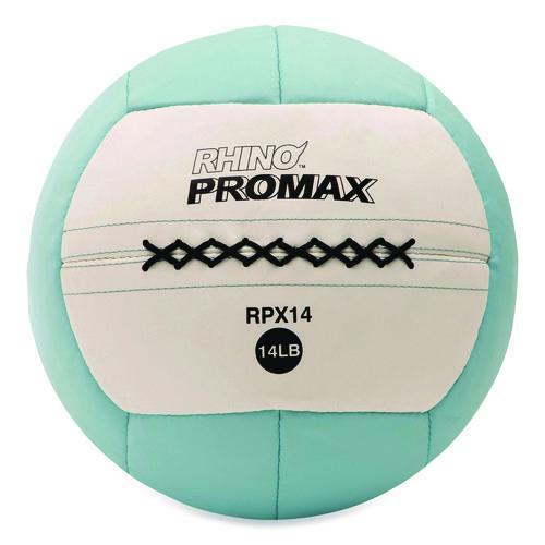 Picture of Rhino Promax Medicine Ball, 14 lb, Light Blue