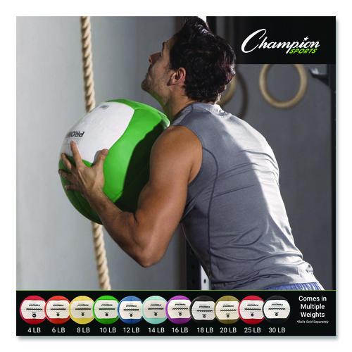 Picture of Rhino Promax Medicine Ball, 14 lb, Light Blue