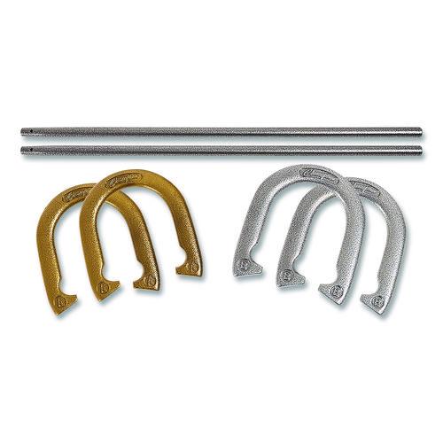 Picture of Steel Horseshoe Set, (4) Horseshoes/(2) 24" Stakes/Nylon Carry Bag