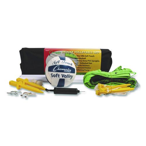 Picture of Deluxe Volleyball Set, Official-Size Volleyball, Volleyball Net