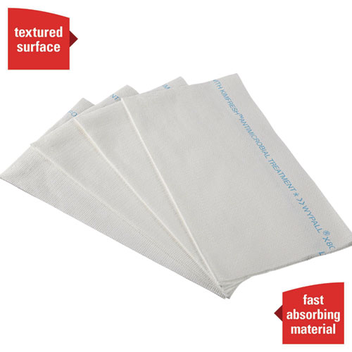 Picture of X50 Foodservice Towels, 1/4 Fold, 23.5 x 12.5, White, 200/Carton