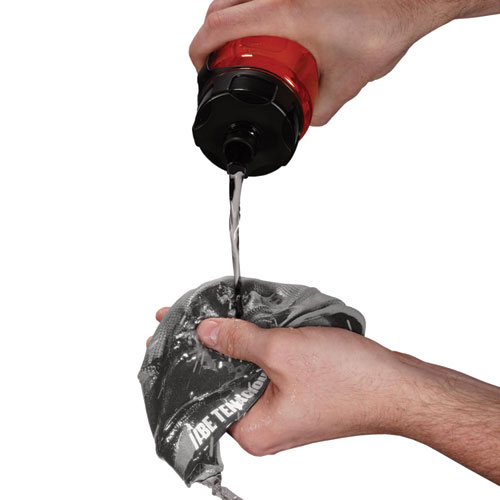 Picture of Chill-Its 6632 Performance Knit Cooling Skull Cap, Polyester/Spandex, One Size Fits Most, Gray