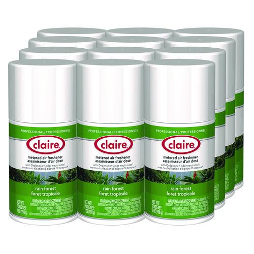 Picture of Metered Air Freshener, Rain Forest, 11 oz Aerosol Spray, 12/Carton