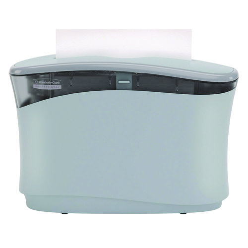 Picture of Reveal™ Countertop Folded Towel Dispenser, 13.3 x 5.2 x 9, Gray