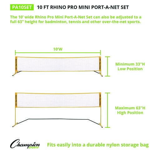 Picture of Rhino Port-A-Net Set, 33" to 63" x 120"