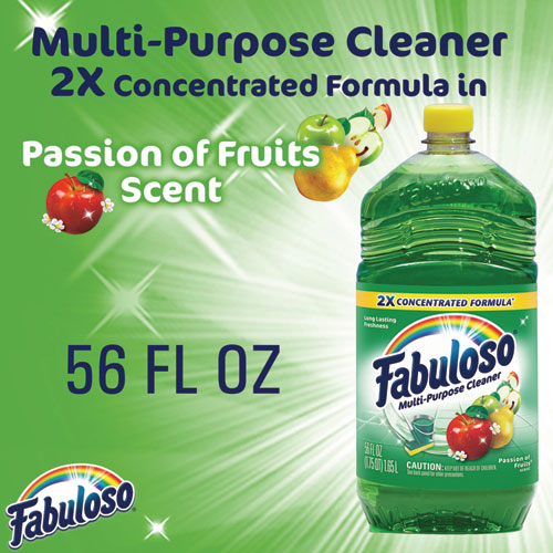 Picture of Multi-use Cleaner, Passion Fruit Scent, 56 oz, Bottle, 6/Carton