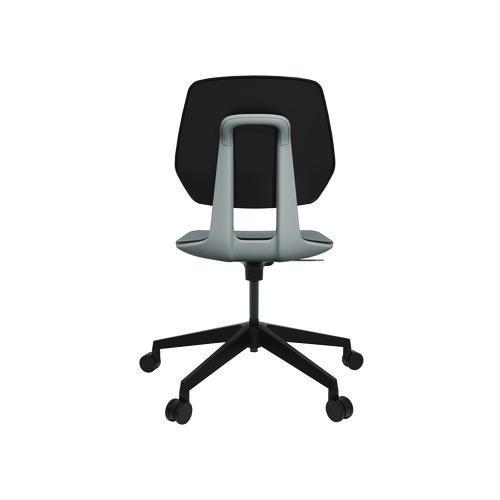 Picture of Commute Task Chair, Supports Up to 275 lb, 18.25" to 22.25" Seat Height, Black Seat, Black Back, Black Base