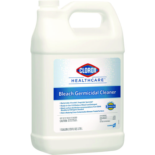 Picture of Bleach Germicidal Cleaner, 128 oz Refill Bottle, 4/Carton