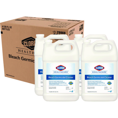 Picture of Bleach Germicidal Cleaner, 128 oz Refill Bottle, 4/Carton