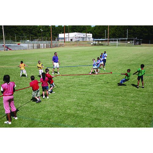 Picture of Four-Way Tug-of-War Rope, 50 ft, 1" dia