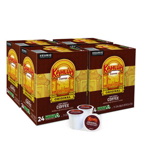 Picture of Kahlua Original K-Cups, 24/Box, 4 Box/Carton