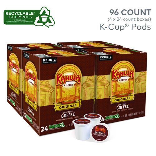 Picture of Kahlua Original K-Cups, 24/Box, 4 Box/Carton