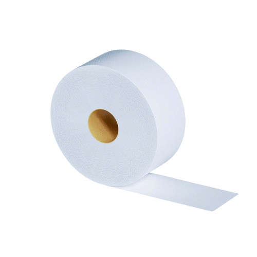 Picture of Jumbo Roll Bath Tissue, 2-Ply, White, 525 ft x 3.2", 12 Rolls/Carton