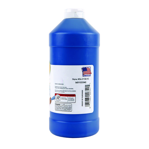 Picture of Artista II Washable Tempera Paint, Blue, 32 oz Bottle