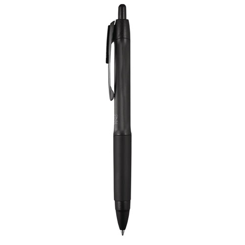 Picture of 207 Plus+ Gel Pen, Retractable, Micro 0.5 mm, Black Ink, Black Barrel, Dozen