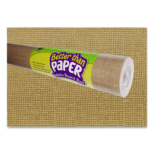 Picture of Better Than Paper Bulletin Board Roll, 4 ft x 12 ft, Burlap