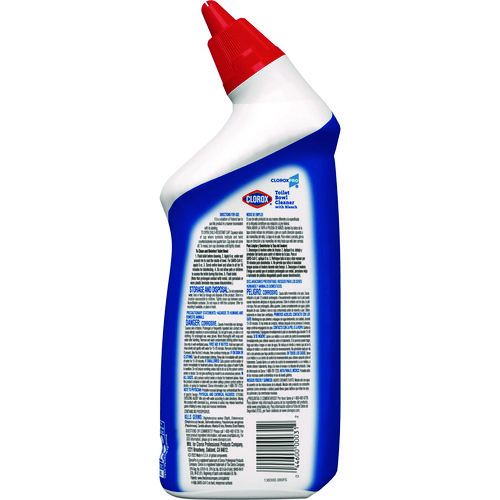 Picture of Toilet Bowl Cleaner with Bleach, Fresh Scent, 24 oz Bottle