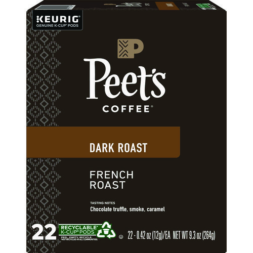 Picture of French Roast Coffee K-Cups, 22/Box